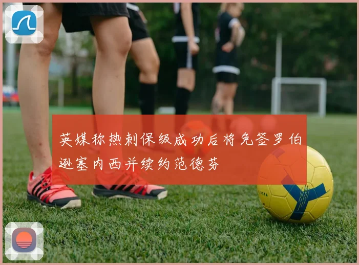 英媒称热刺保级成功后将免签罗伯逊塞内西并续约范德芬